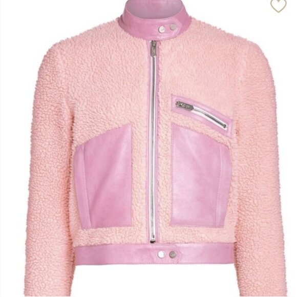 The Mighty Company Shearling + Leather Jacket | XS - Picture 2 of 11